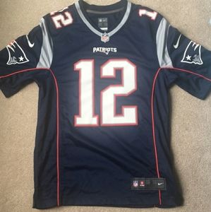 Nike Limited #12 Tom Brady Onfield Jersey